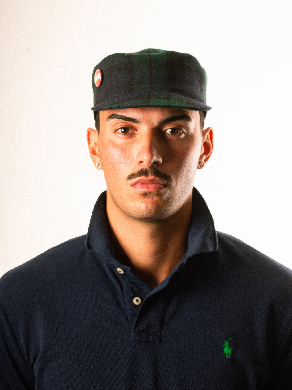 McGregor Tartan Cadet Cap — Green / Blue