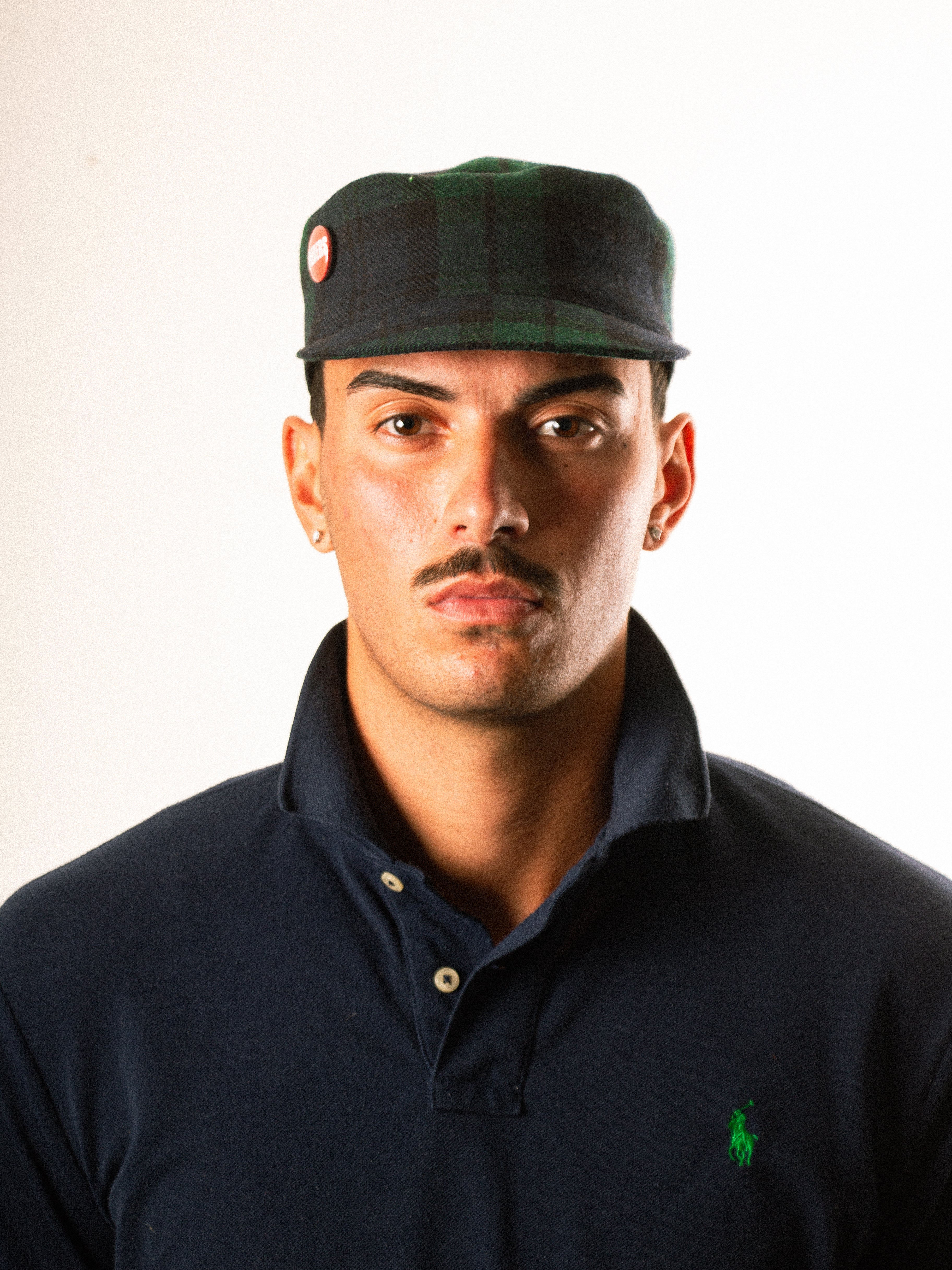McGregor Tartan Cadet Cap — Green / Blue