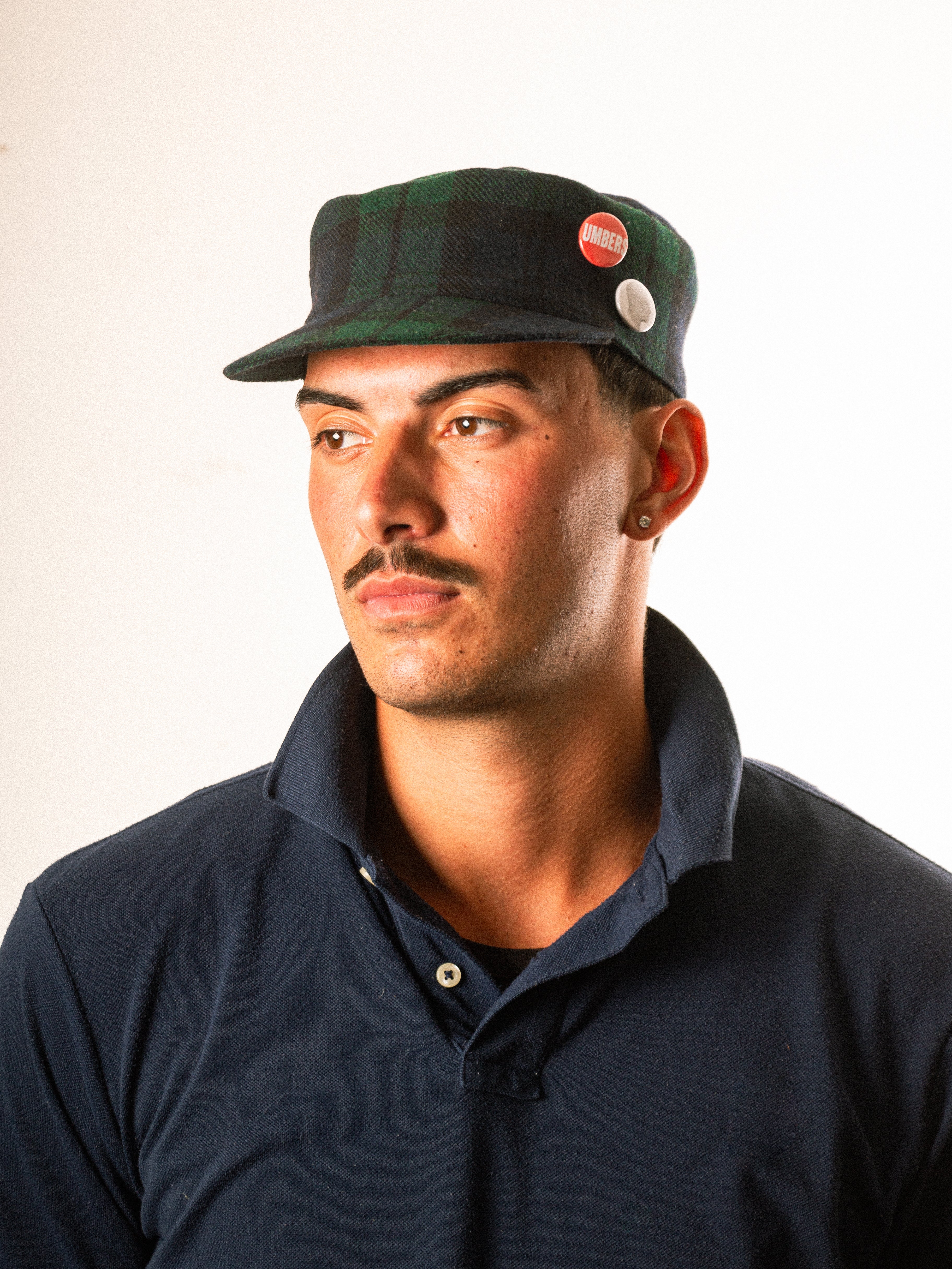 McGregor Tartan Cadet Cap — Green / Blue