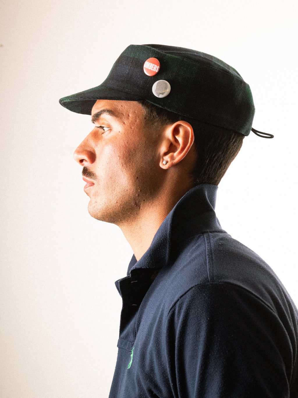 McGregor Tartan Cadet Cap — Green / Blue